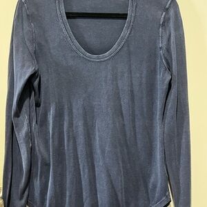 🛍️ GAP Women's  Blue Long Sleeve Top